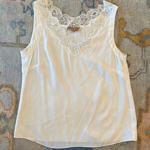 Rebecca Taylor Ivory Lace Top